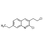 CAS#: 948294-55-1， 2-Chloro-3-(2-chloroethyl)-7-ethylquinoline