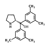 CAS#: 948595-01-5， Bis(3,5-dimethylphenyl)[(2R)-2-pyrrolidinyl]methanol