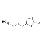 CAS#: 949015-02-5， 4-[(2-Propyn-1-yloxy)methyl]-1,3-dioxolan-2-one
