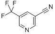 structure of CAS# 951624-83-2, 5-(Trifluoromethyl)-3-Pyridinecarbonitrile;3-Pyridinecarbonitrile, 5-(Trifluoromethyl)-;5-(Trifluoromethyl)Nicotinonitrile, 95+%;5-(TRIFLUOROMETHYL)NICOTINONITRILE