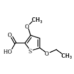 CAS#: 95202-08-7， 5-Ethoxy-3-methoxy-2-thiophenecarboxylic acid