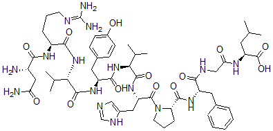 CAS#: 95211-04-4, Asn(1)-Val(5)-Gly(9)-Angiotensin I