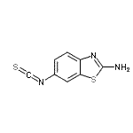 CAS#: 95240-24-7， 6-Isothiocyanato-1,3-benzothiazol-2-amine