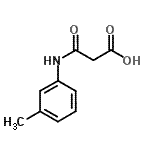 CAS#: 95262-00-3， 3-[(3-Methylphenyl)amino]-3-oxopropanoic acid
