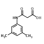 CAS 登录号：95262-05-8， 3-[(3,5-二甲基苯基)氨基]-3-氧代丙酸