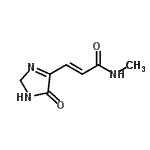 CAS#: 952735-68-1， (2E)-N-Methyl-3-(5-oxo-2,5-dihydro-1H-imidazol-4-yl)acrylamide