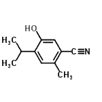 CAS#: 95295-93-5， 5-Hydroxy-4-isopropyl-2-methylbenzonitrile