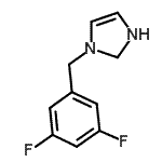 CAS#: 95333-81-6， 1-(3,5-Difluorobenzyl)-2,3-dihydro-1H-imidazole