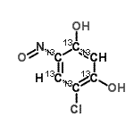 CAS#: 953390-33-5， 4-Chloro-6-nitroso-1,3-(<sup>13</sup>C<sub>6</sub>)benzenediol