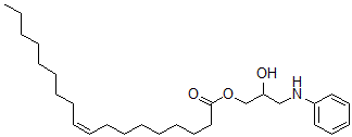 CAS#: 95357-96-3， 3-Phenylamino-1,2-propanediol monooleate