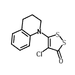 CAS#: 95380-67-9， 4-Chloro-5-(3,4-dihydro-1(2H)-quinolinyl)-3H-1,2-dithiol-3-one