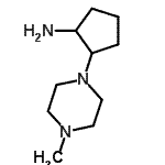 CAS#: 953895-57-3， 2-(4-Methyl-1-piperazinyl)cyclopentanamine