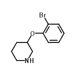 CAS#: 954223-02-0， 3-(2-Bromophenoxy)piperidine