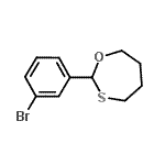 CAS#: 954236-18-1， 2-(3-Bromophenyl)-1,3-oxathiepane
