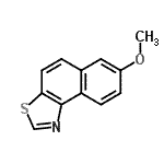 CAS#: 95468-65-8， 7-Methoxynaphtho[1,2-d][1,3]thiazole