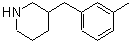 CAS#: 955287-64-6， 3-(3-Methylbenzyl)piperidine