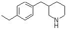 CAS#: 955287-70-4， 3-(4-Ethylbenzyl)piperidine