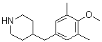 CAS#: 955314-89-3， 4-(4-Methoxy-3,5-dimethylbenzyl)piperidine