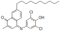CAS 登录号:95576-32-2, 7-癸基-4-(3,5-二氯-4-羟基苯基)亚氨-2-甲基萘-1-酮