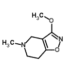 CAS#: 95579-22-9， 3-Methoxy-5-methyl-4,5,6,7-tetrahydro[1,2]oxazolo[4,5-c]pyridine