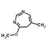CAS#: 95680-67-4， 4-Methoxy-6-methyl-5H-1,3-diazepine