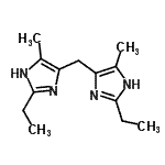 CAS#: 95684-24-5， 2-Ethyl-4-[(2-ethyl-4-methyl-1H-imidazol-5-yl)methyl]-5-methyl-1H-imidazole