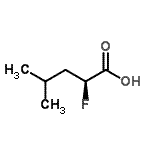 CAS#: 956931-72-9， (2S)-2-Fluoro-4-methylpentanoic acid