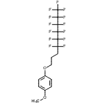 CAS#: 957206-65-4， 1-Methoxy-4-[(4,4,5,5,6,6,7,7,8,8,9,9,9-tridecafluorononyl)oxy]benzene