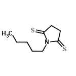 CAS#: 95765-52-9， 1-Pentyl-2,5-pyrrolidinedithione