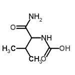 CAS#: 95767-83-2， N<sup>2</sup>-Carboxyvalinamide