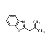 CAS#: 95793-37-6， 2-(2-methylallyl)-1,3-benzothiazole