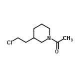 CAS#: 958026-55-6， 1-[3-(2-Chloroethyl)-1-piperidinyl]ethanone