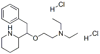 CAS#: 95813-76-6， N,N-Diethyl-2-[2-Phenyl-1-(2-Piperidyl)Ethoxy]Ethanamine Dihydrochloride