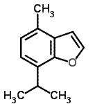CAS#: 95835-77-1， 7-Isopropyl-4-methyl-1-benzofuran