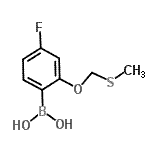 CAS#: 958454-08-5， {4-Fluoro-2-[(methylsulfanyl)methoxy]phenyl}boronic acid