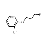 结构式 CAS# 958454-22-3, 1-溴-2-(3-氟丙氧基)苯