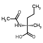 CAS#: 958796-04-8， N-Acetyl-2-methyl-L-norvaline