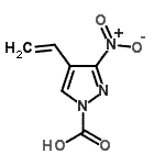 CAS#: 958815-11-7， 3-Nitro-4-vinyl-1H-pyrazole-1-carboxylic acid