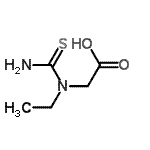 CAS#: 95907-35-0， N-Carbamothioyl-N-ethylglycine