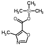 CAS#: 959070-80-5， Trimethylsilyl 4-methyl-1,3-oxazole-5-carboxylate