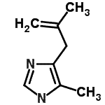 CAS#: 959105-65-8， 5-Methyl-4-(2-methyl-2-propen-1-yl)-1H-imidazole