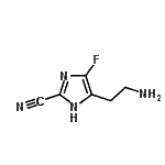 CAS#: 959234-28-7， 5-(2-Aminoethyl)-4-fluoro-1H-imidazole-2-carbonitrile