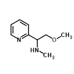 CAS#: 959238-90-5， 2-Methoxy-N-methyl-1-(2-pyridinyl)ethanamine