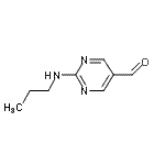 CAS#: 959238-95-0， 2-(Propylamino)-5-pyrimidinecarbaldehyde