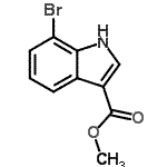 CAS#: 959239-01-1， Methyl 7-bromo-1H-indole-3-carboxylate