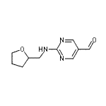 CAS#: 959239-06-6， 2-[(Tetrahydro-2-furanylmethyl)amino]-5-pyrimidinecarbaldehyde