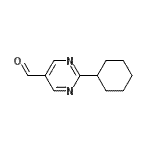 CAS#: 959240-13-2， 2-Cyclohexyl-5-pyrimidinecarbaldehyde