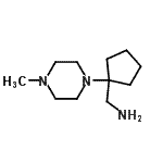 CAS#: 959240-31-4， 1-[1-(4-Methyl-1-piperazinyl)cyclopentyl]methanamine