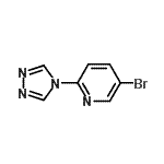 CAS#: 959240-99-4， 5-Bromo-2-(4H-1,2,4-triazol-4-yl)pyridine