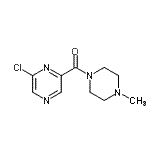 CAS#: 959241-37-3， (6-Chloro-2-pyrazinyl)(4-methyl-1-piperazinyl)methanone